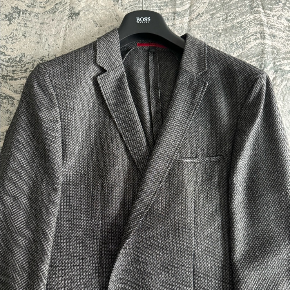 Black slimfit blazer
